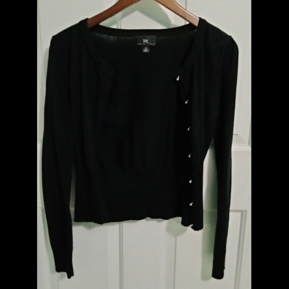 IZ Byer black cardigan